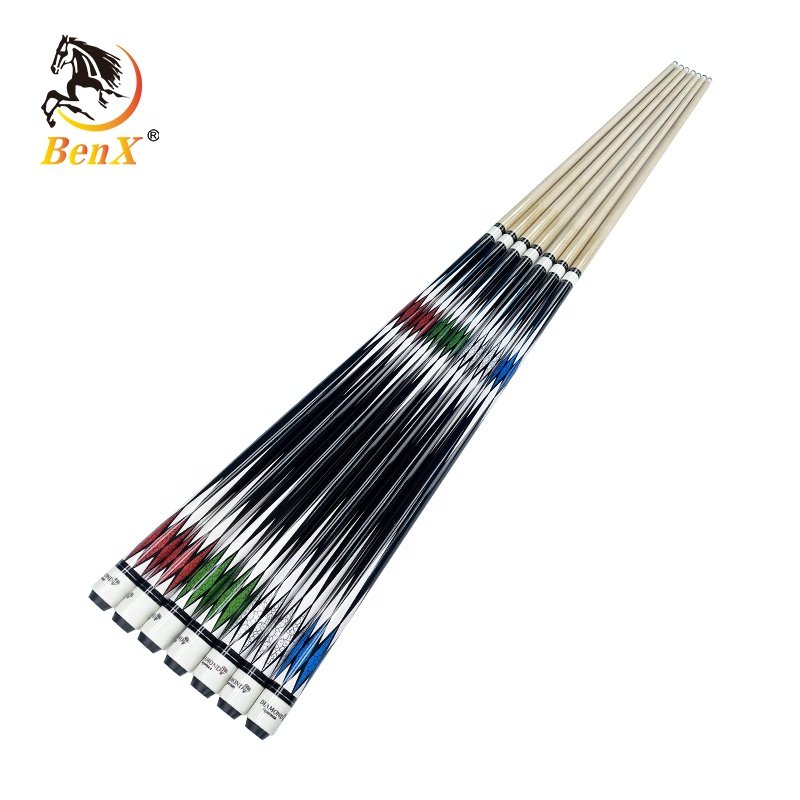 BenX G52 Series 1/2 Pool Cue 13mm Hot-selling Economic Birch Cue 57"