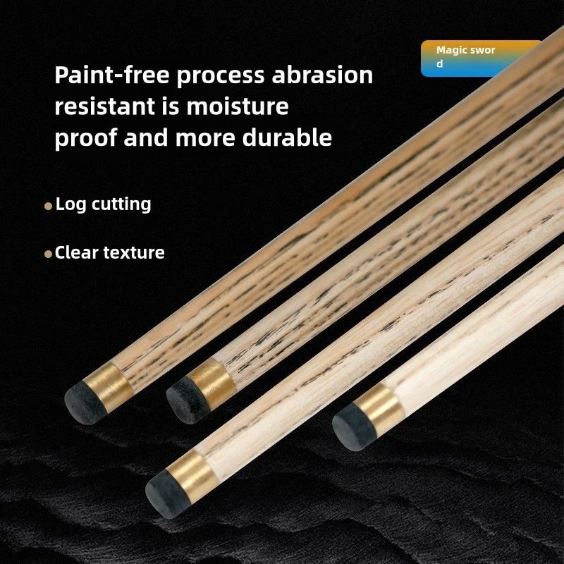 Classical Chinese Style Pattern Extendable Eight-Ball Billiard Cue Set With Case Bag