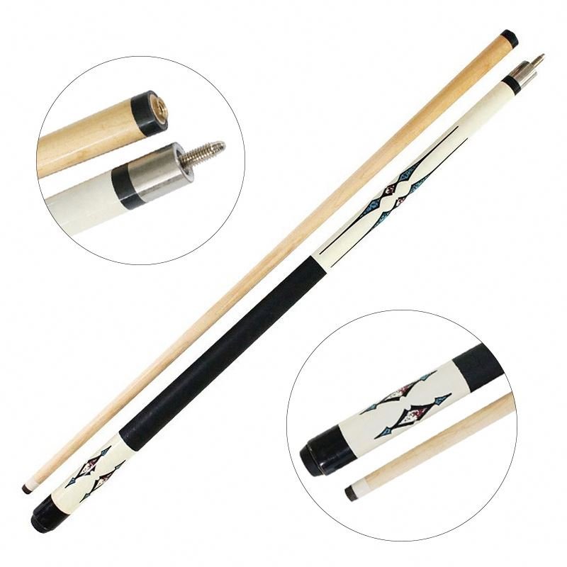 High quality Maple shaft pool Popular Sell 1/2 billiard pool cue stick