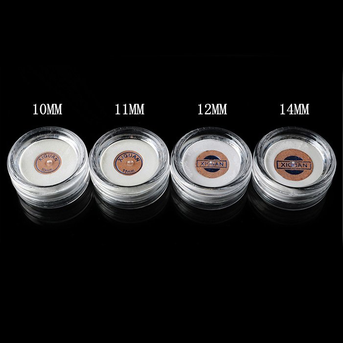 Superior Quality Leather Diamond Tournament Billiard Cue Tip Head Replacement