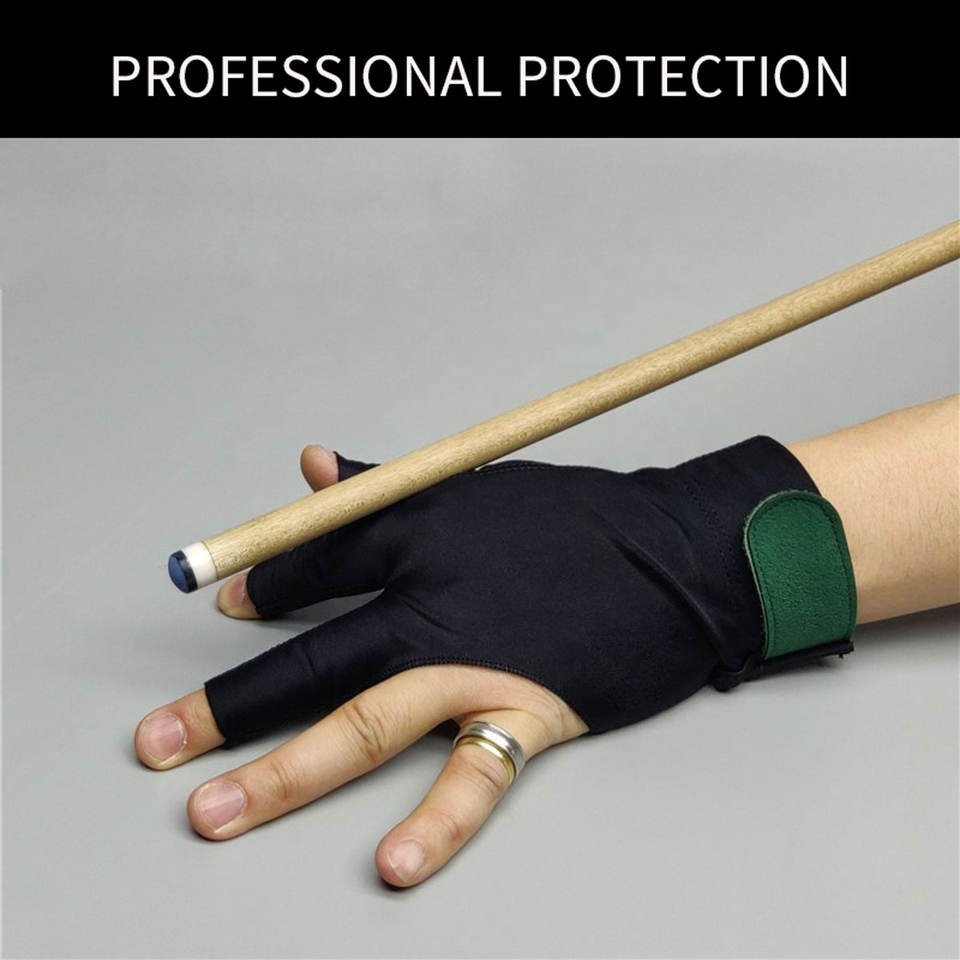 3 Finger Billiards Gloves Pool Cue Gloves Snooker Cue Gloves For both Men and Women Billiard accessories