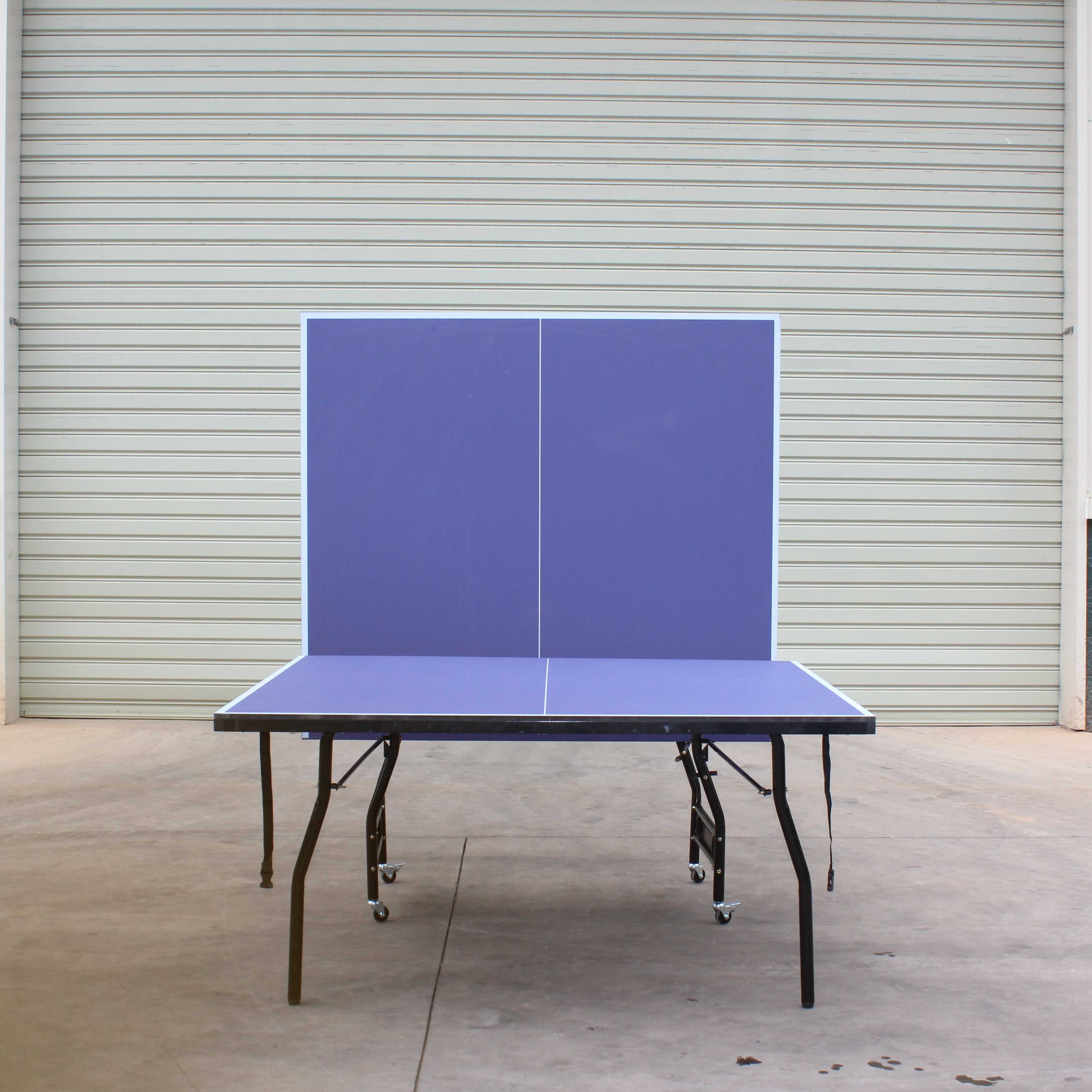 IUNNDS Standard Size Modern Design Folding Table Tennis Table Set Indoor Game Sporting Goods Pingpong Table