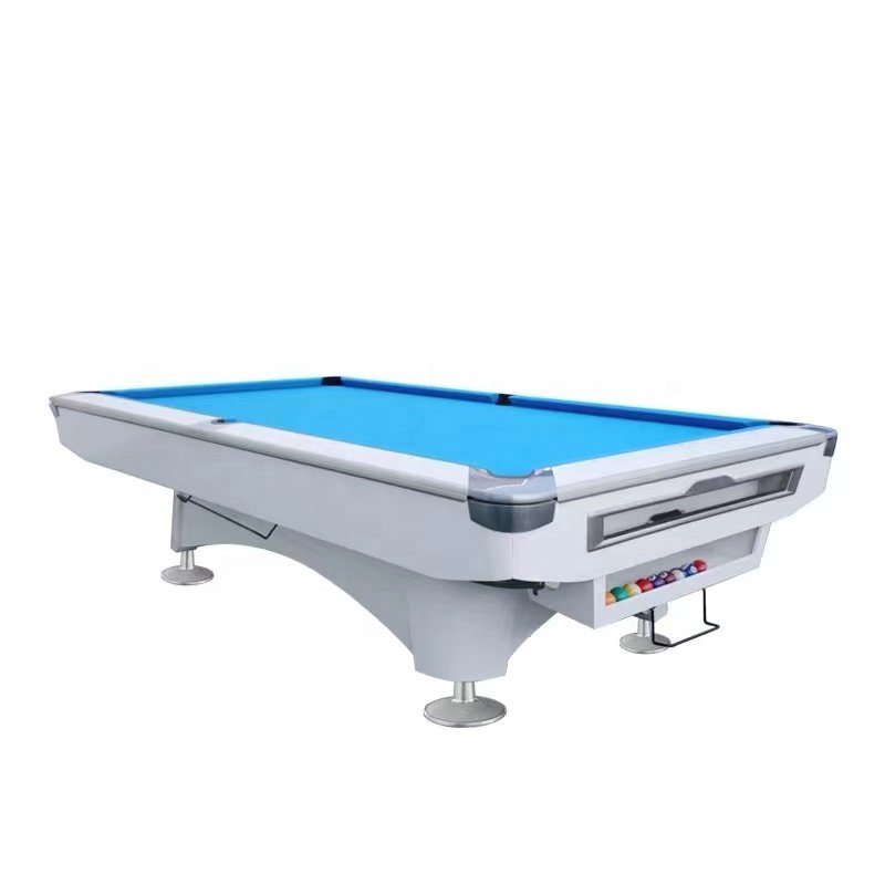 Bojue manufacturer Customized Luxury Modern Nine Ball Snooker Pool Table with Wood Legs and Cushion