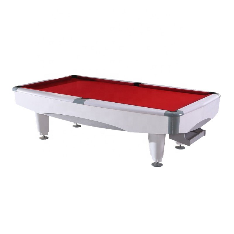Bojue Factory New Design Bluestone slate Solid cushion Standard size 8 ft American billiard pool table