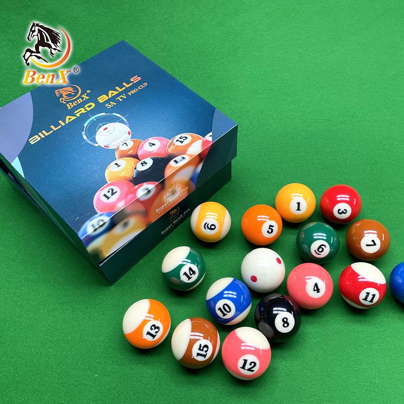 BenX 57.2mm 5A TV ball professional style factory directly sale billiard ball snooker
