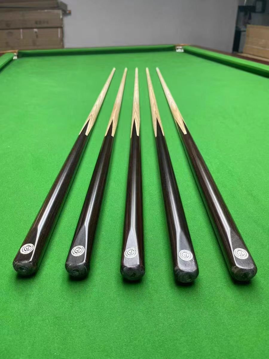 Economic High quality billiard small head tip10mm total black eight or nine balls Chinese billiard