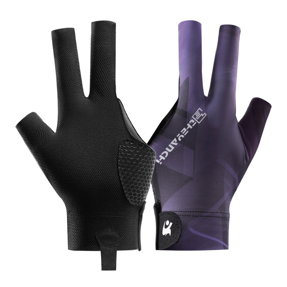 Gloves Billiard Half Finger Left Right Hand 3 Finger Billiard Gloves Pool Snooker Gloves