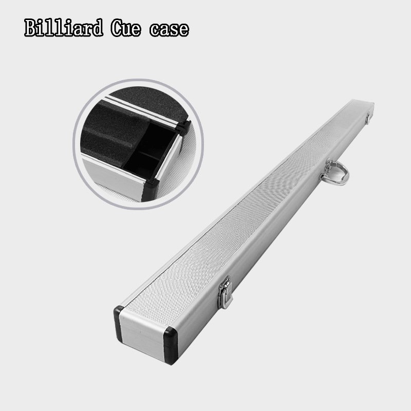 NAIPNI High quality leather Waterproof 3/4 Snooker billiard Pool Cue Case Box