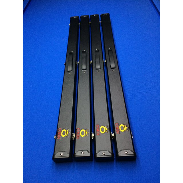 NAIPNI High quality leather Waterproof 3/4 Snooker billiard Pool Cue Case Box