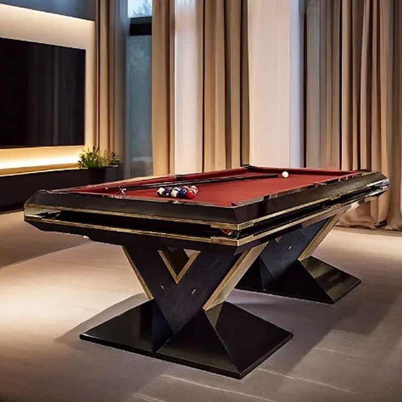 Product parameters: Manufacturer direct sales luxury billiards table, affordable price, excellent quality