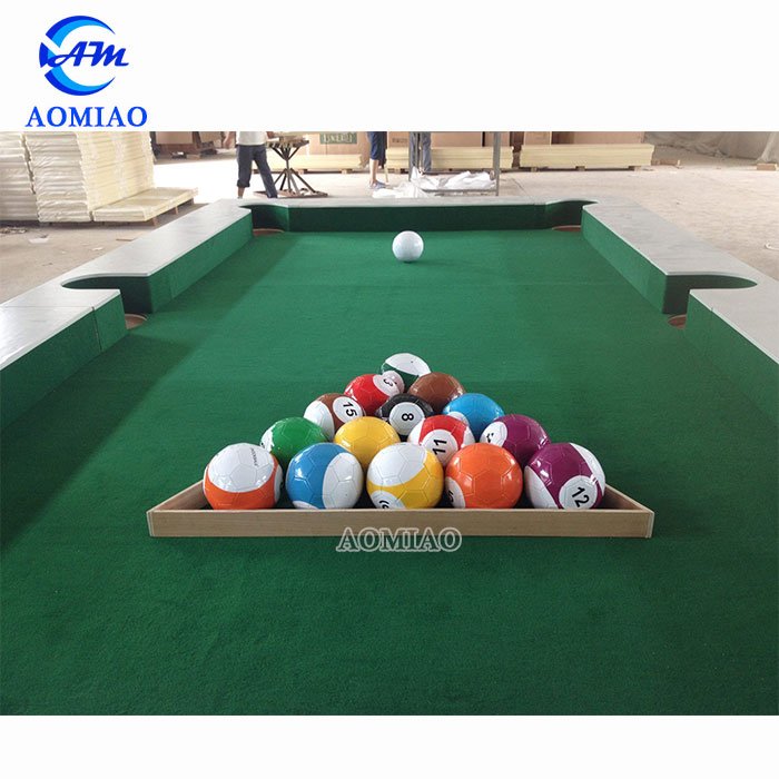 Funny games inflatable snooker ball set inflatable snooker ball table inflatable billiard table game