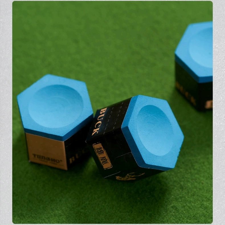 New Superior Quality Oily Buck Chalk Billiard and Snooker Cue Chalks Box of 1 piece on sale