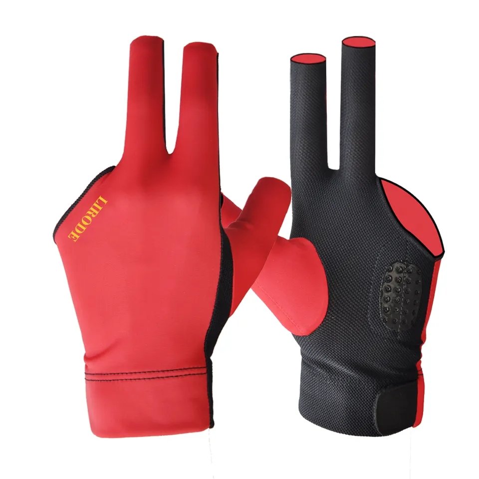 Indoor billiards sports special billiards gloves three fingers two fingers Elastic breathable Snook match special Snooker table