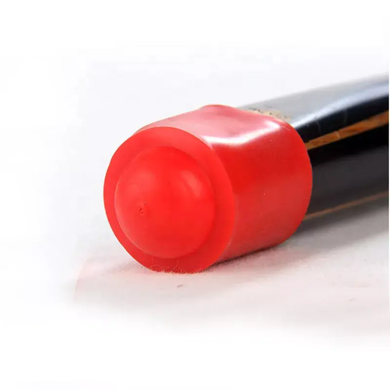 High Quality rubber billiard snooker cue bottom protector For Sale