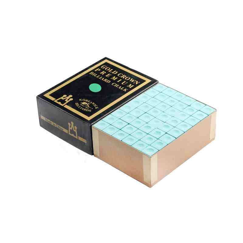 Customized Logo Billiards Accessories Powder Chalks 144PCS Big Box Good Quality Snooker Pool Cue Chalks Billiard Cue Chalks