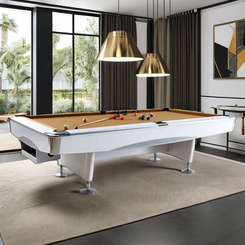 2024 American Style Luxury Modern 7ft 8ft 9ft Size Pool Ball Table Snooker Table for leisure billiard sports