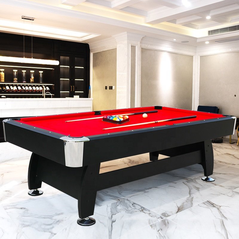 China manufacture 9 ft automatic ball return snooker table fiberboard billiard table