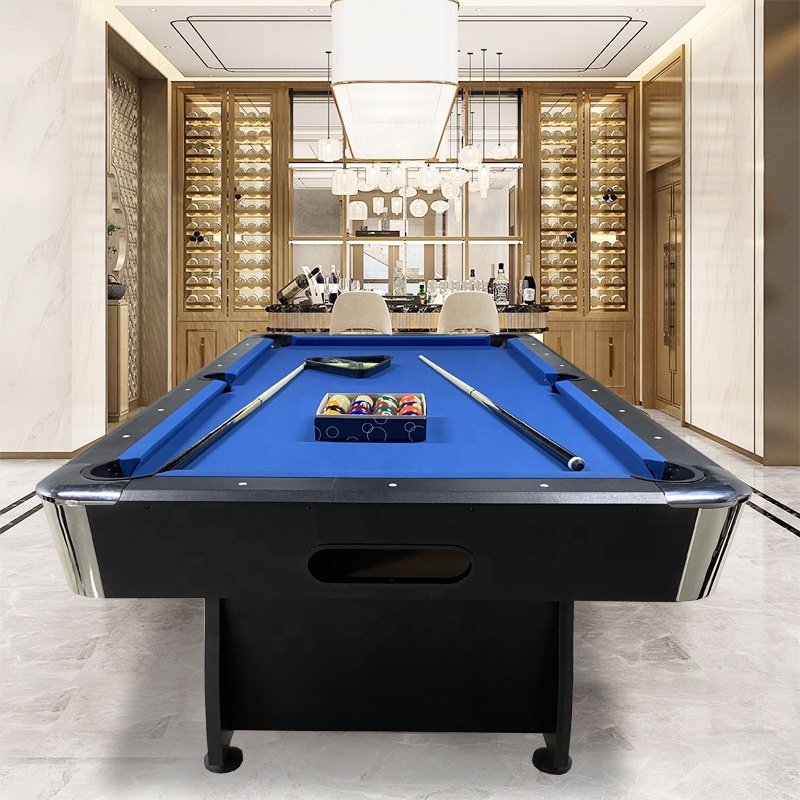 China manufacture 9 ft automatic ball return snooker table fiberboard billiard table