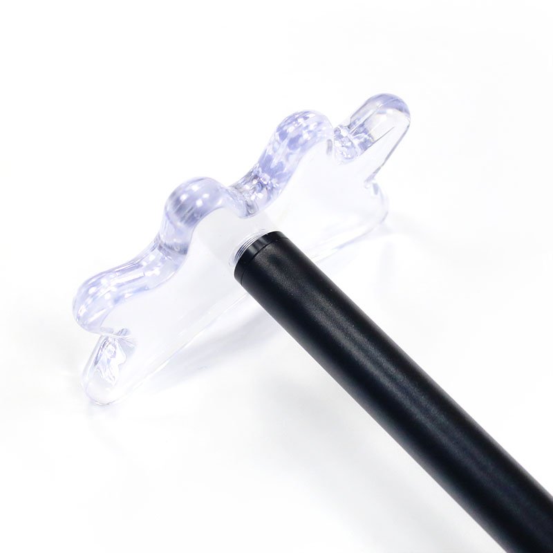 1/2 Billiard Bridge Cue Stick With Transparent Crown Rack