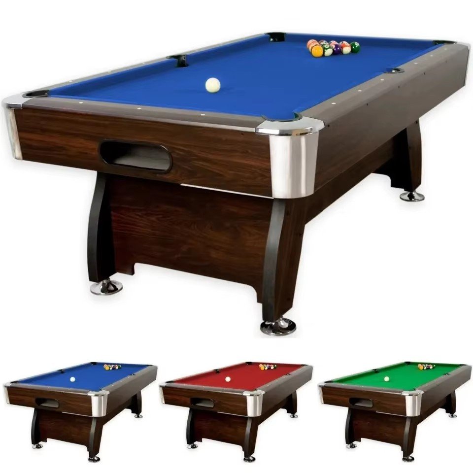 High Quality Billiards Designs Slate Bed Pool Billiard Table for Sale Factory Custom Modern 7ft 8ft 9ft luxury Billiard Table