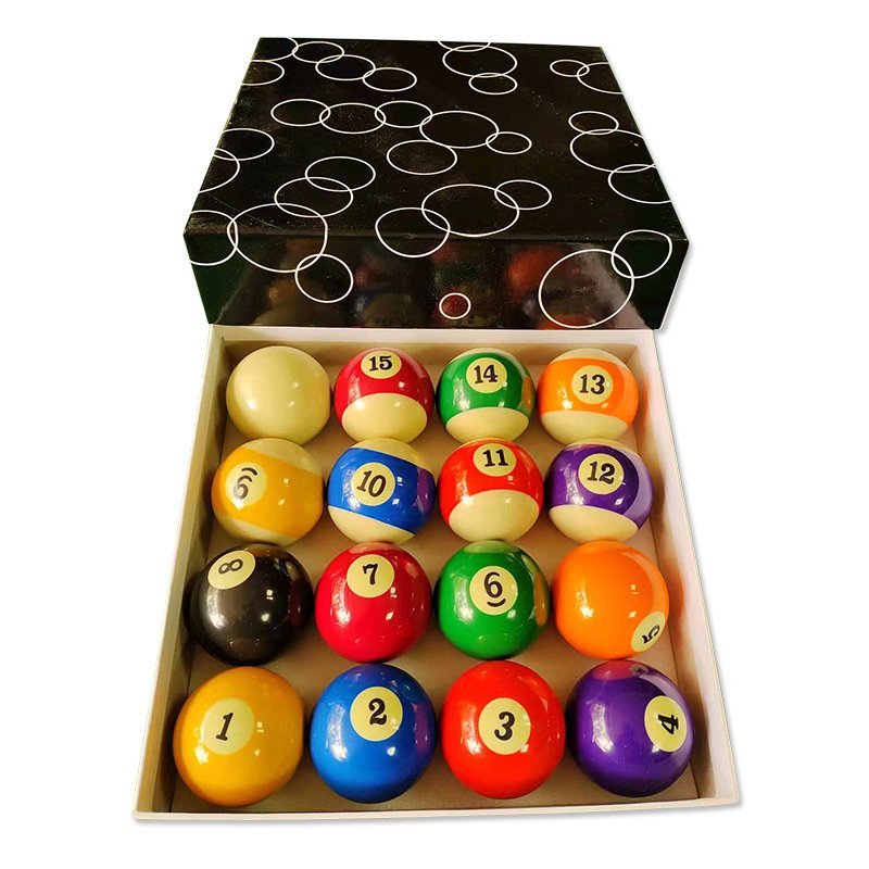 Wholesale 52.5mm Standard American Snooker Crystal Billiard Balls