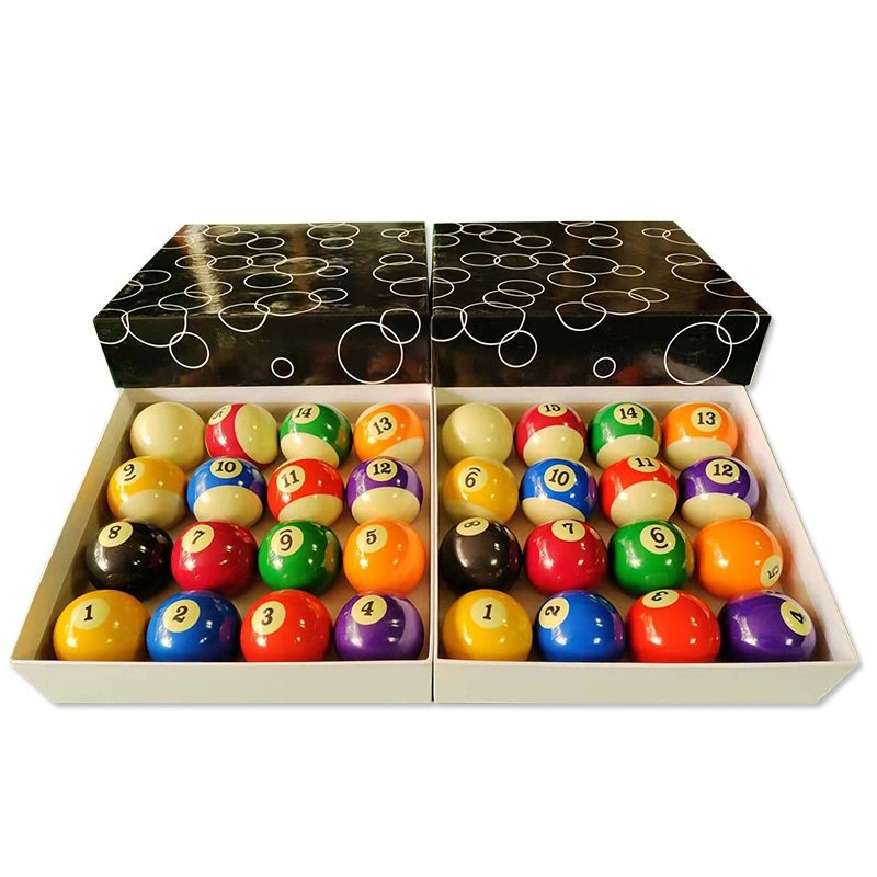 Wholesale 52.5mm Standard American Snooker Crystal Billiard Balls