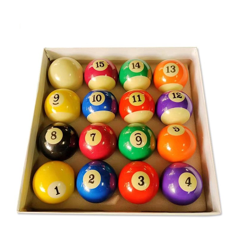 Wholesale 52.5mm Standard American Snooker Crystal Billiard Balls