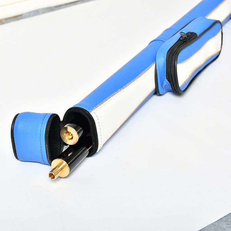English Pool 3/4 Split Snooker Cue Case - Premium Billiard Cue Holder for Pool Table Accessories