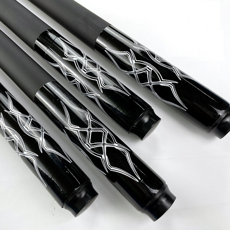 High Quality Carbon Fiber 1/2 Billiard Pool Cue With 13mm Tip For Sale