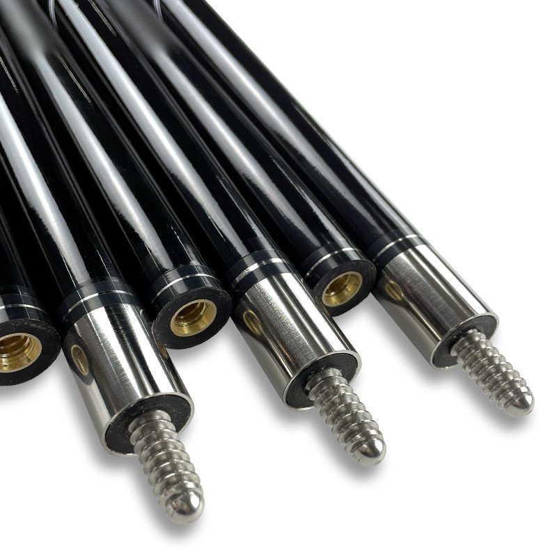 High Quality Carbon Fiber 1/2 Billiard Pool Cue With 13mm Tip For Sale
