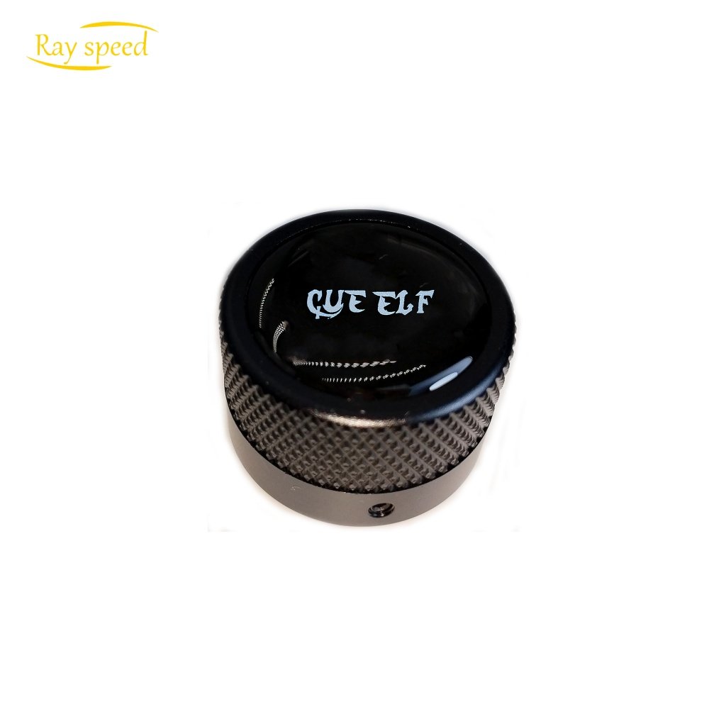 Rayspeed Round Pool Cue Chalk Holder-Portable Cue Chalk Holder for Billiard Cue Billiard Snooker Accessory Non-magnetic