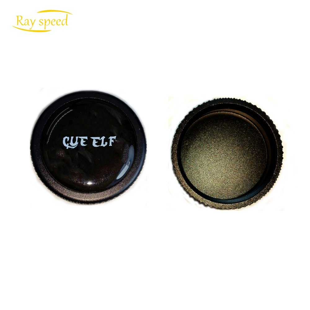 Rayspeed Round Pool Cue Chalk Holder-Portable Cue Chalk Holder for Billiard Cue Billiard Snooker Accessory Non-magnetic