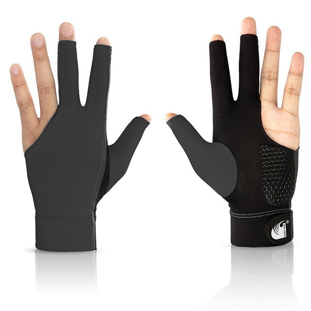 3 Fingers Billiards Glove Snooker Cue Shooters Gloves Cuetec Billiard Glove Pool Accessory