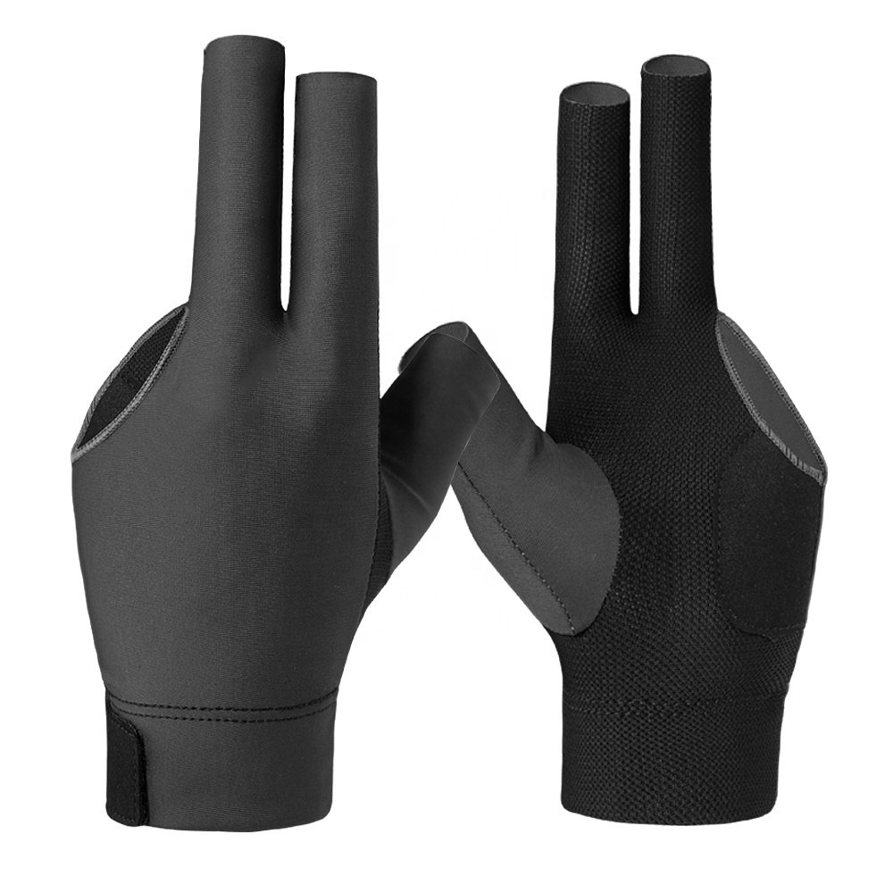 3 Fingers Billiards Glove Snooker Cue Shooters Gloves Cuetec Billiard Glove Pool Accessory