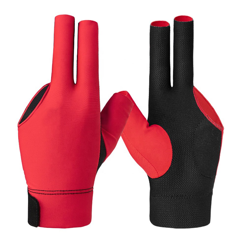 3 Fingers Billiards Glove Snooker Cue Shooters Gloves Cuetec Billiard Glove Pool Accessory