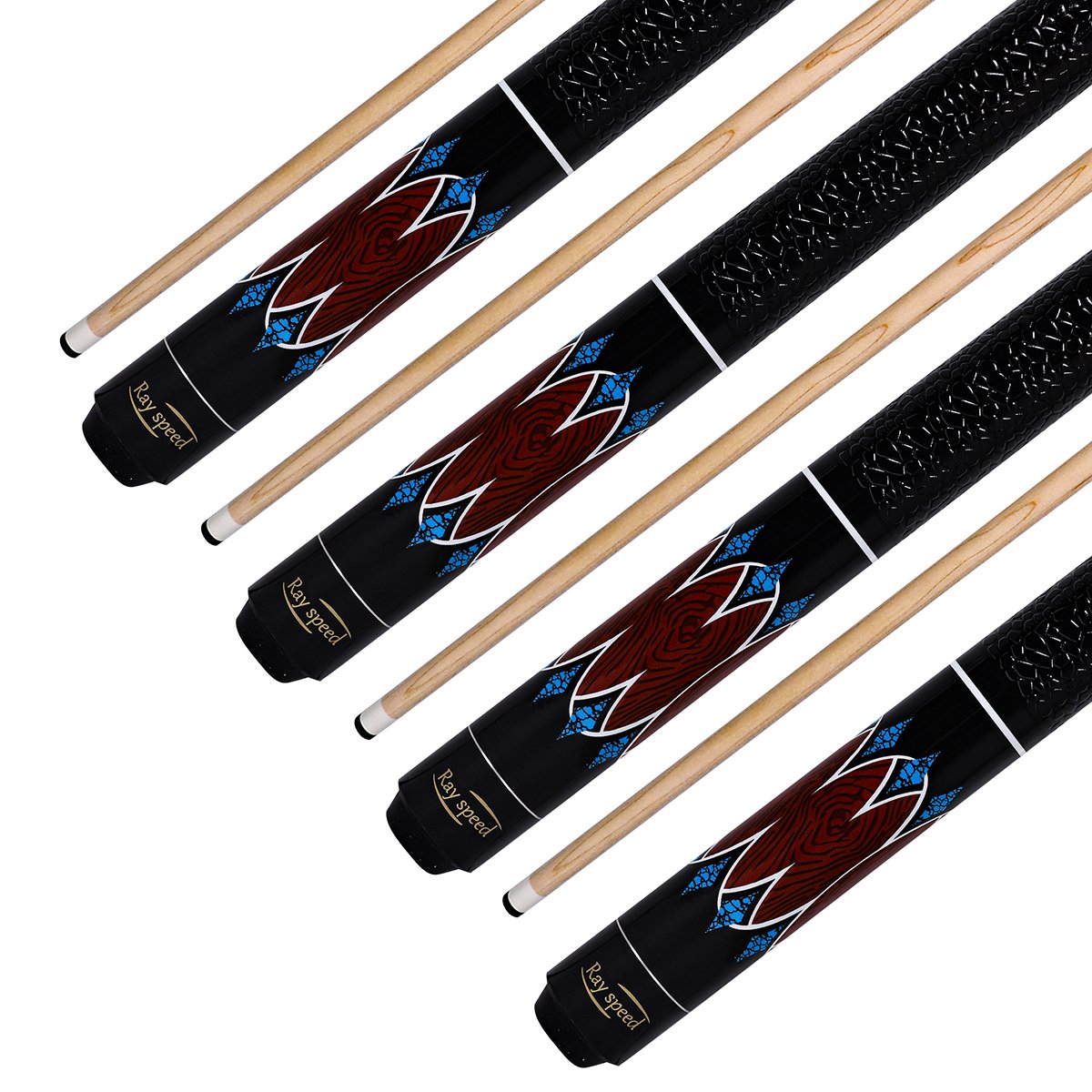 Customized Professional pool cues sticks 58 inches 13mm Tip Billiard Cues Pool Table Accessories