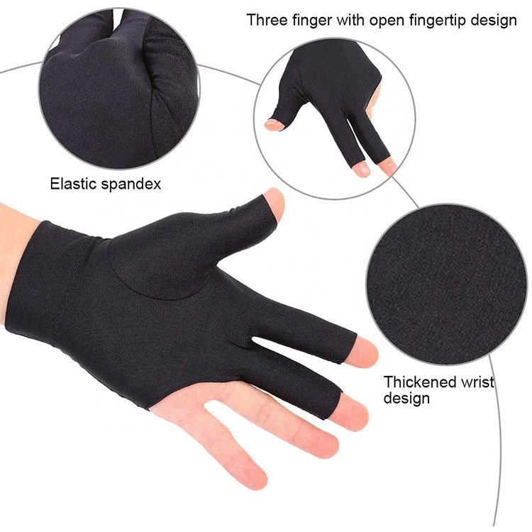 Unisex Professional Sports Gloves Pool Billiard Training Snooker Shooters Fashion Pro Colorful Sweat Resistant Moisture Premium