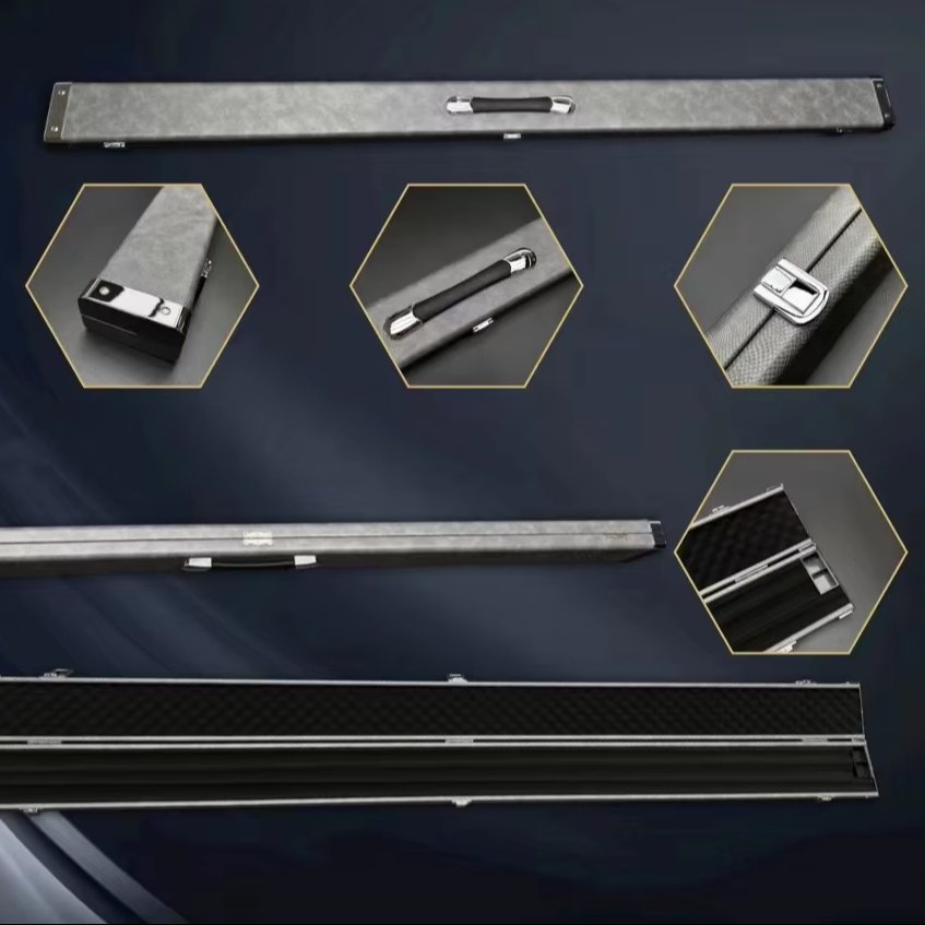 China Manufacturer Pool Cue Cardboard Box Snooker & Billiard Cases Durable Pool Cue Box