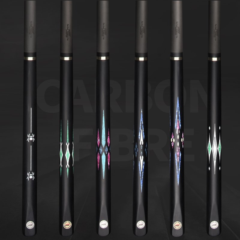 China tacos de billar profesional 8 table Nine teeth excuse Anti-cracking carbon fiber billiard