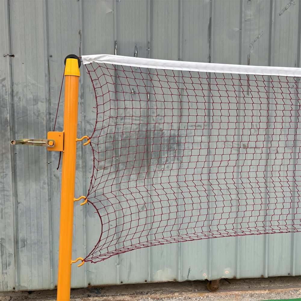 High Quality Professional Badminton Net Pole Size Adjustable Badminton Pole System For Export