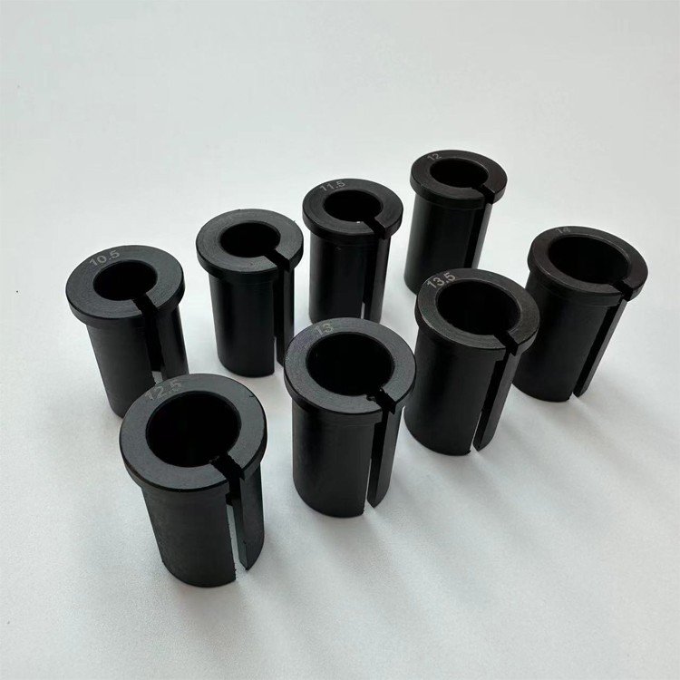 High-precision 10PC Pool Cue POM Ferrule/Shaft Collet Sleeve Cue Building Tool Lathe Accessory