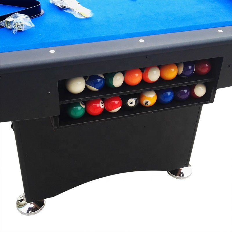 Premium Factory Sell Fold Legs 7FT Billiard American Pool Table For Sale