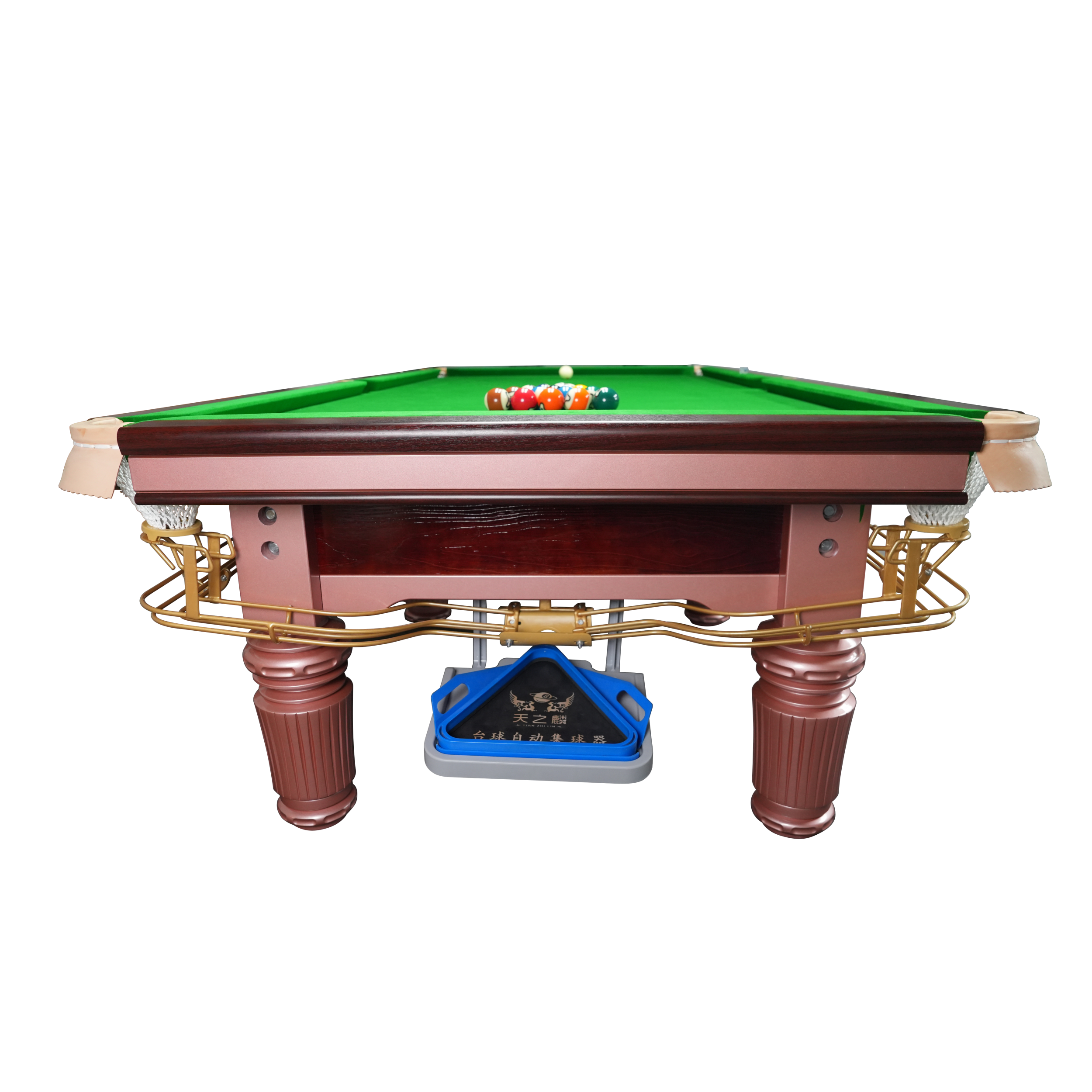 Modern 7 8 9 10 12 Feet Solid Wood Frame Snooker & Billiards Table with Slate Roof International Standard Size