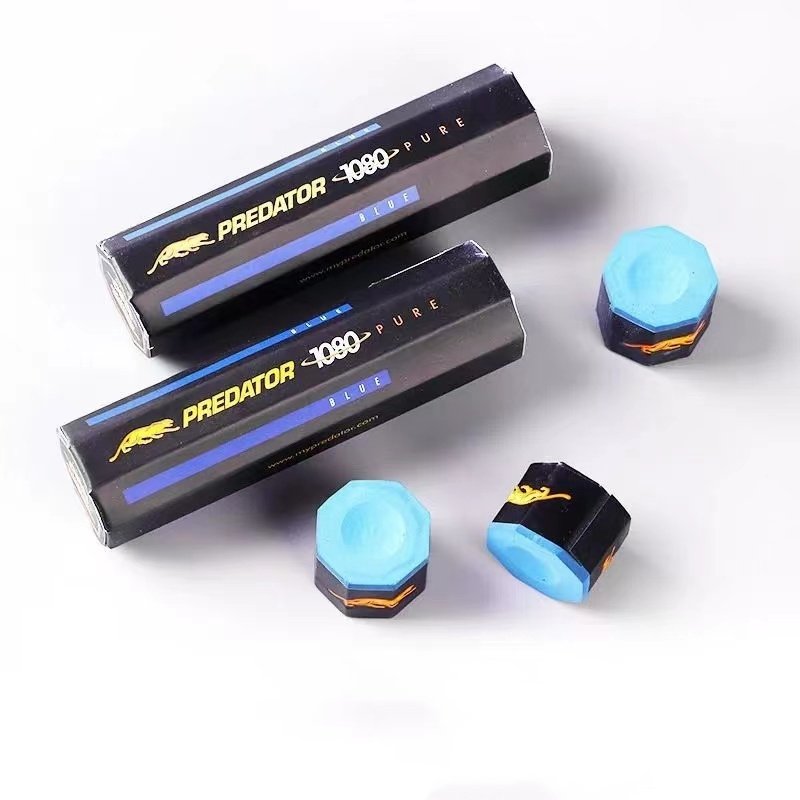 Predator Chalk for billiard game Manufacturers wholesale blue green snooker pool cue chalk