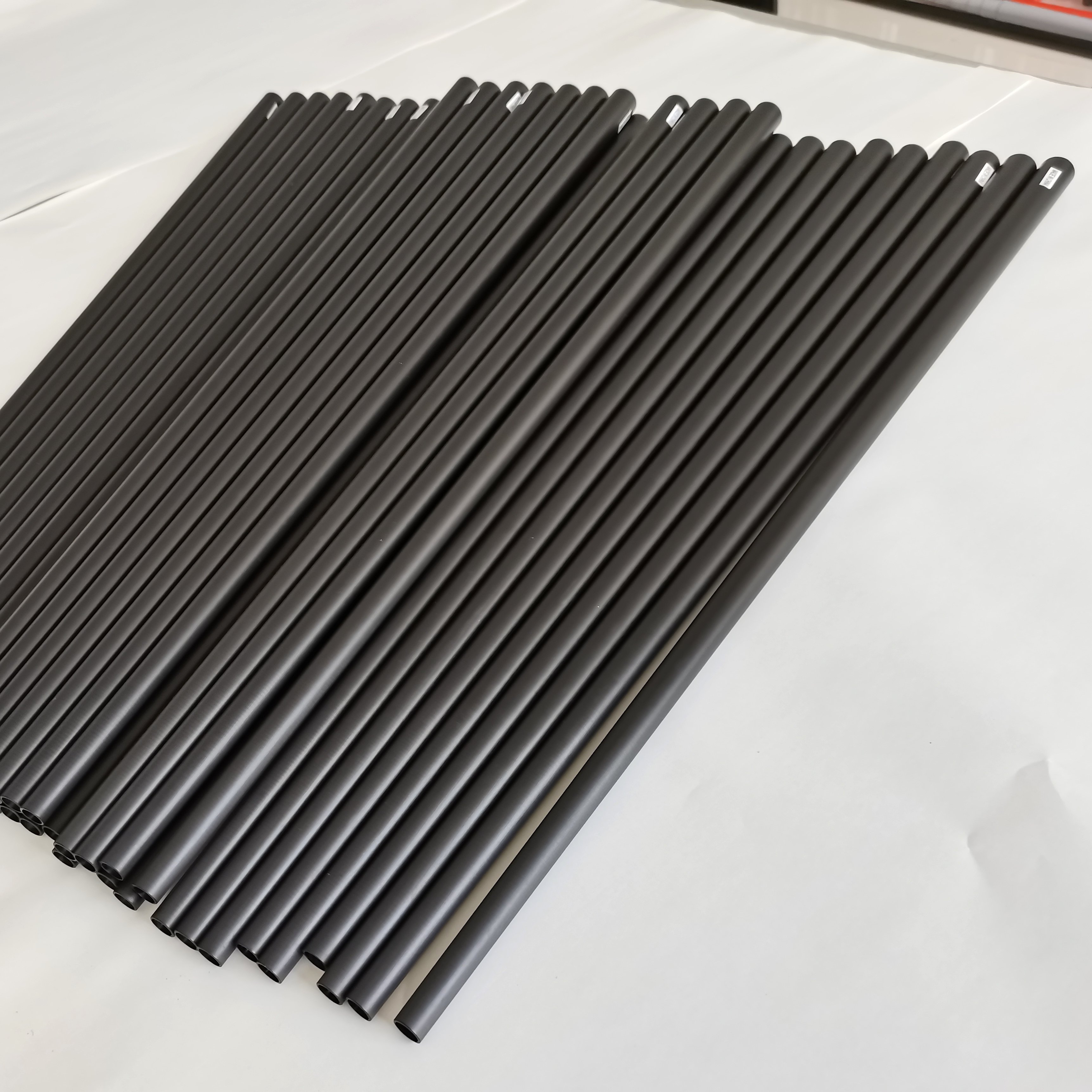 conical 12mm silk polished carbon fiber carom shaft forearm tapered carbon tube
