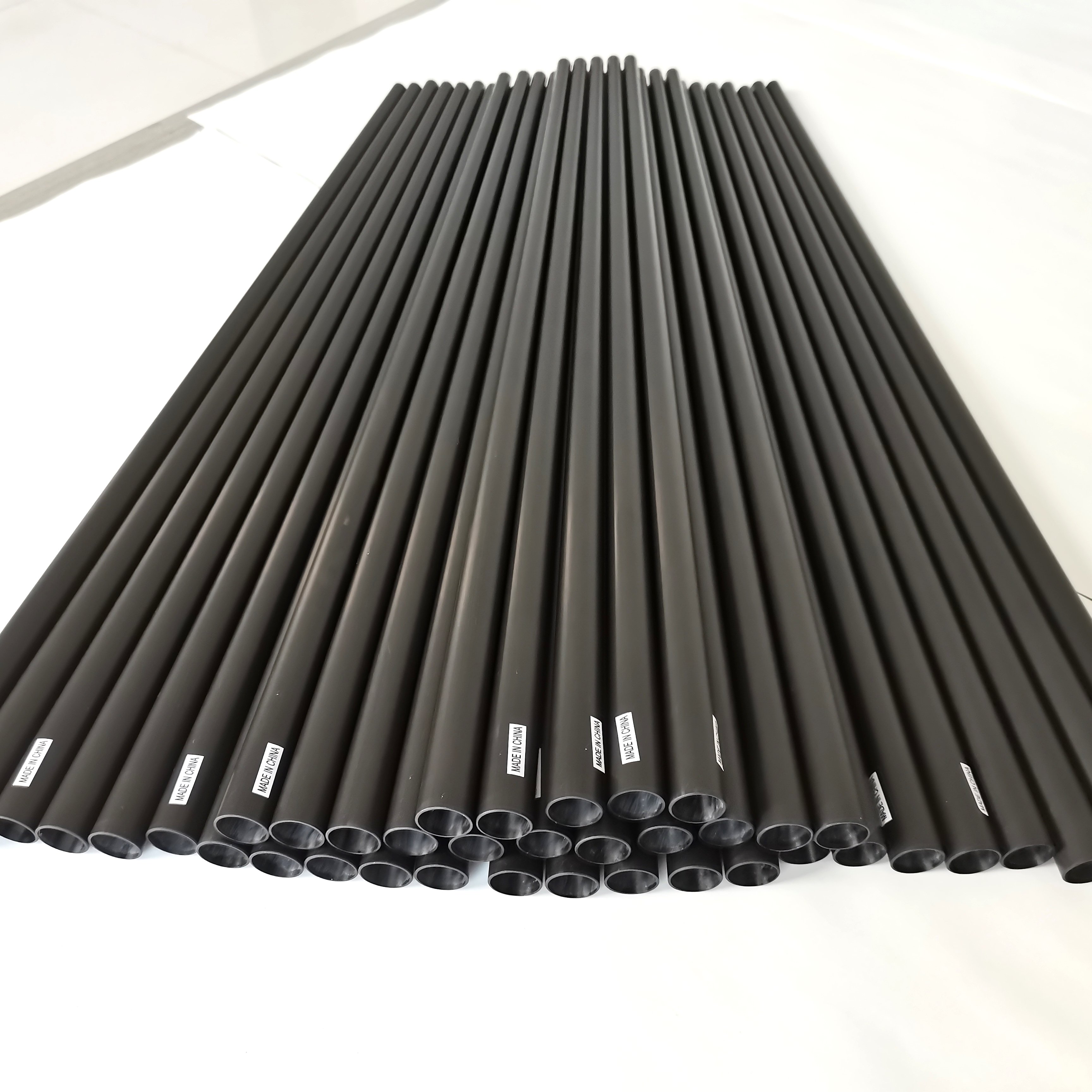 conical 12mm silk polished carbon fiber carom shaft forearm tapered carbon tube