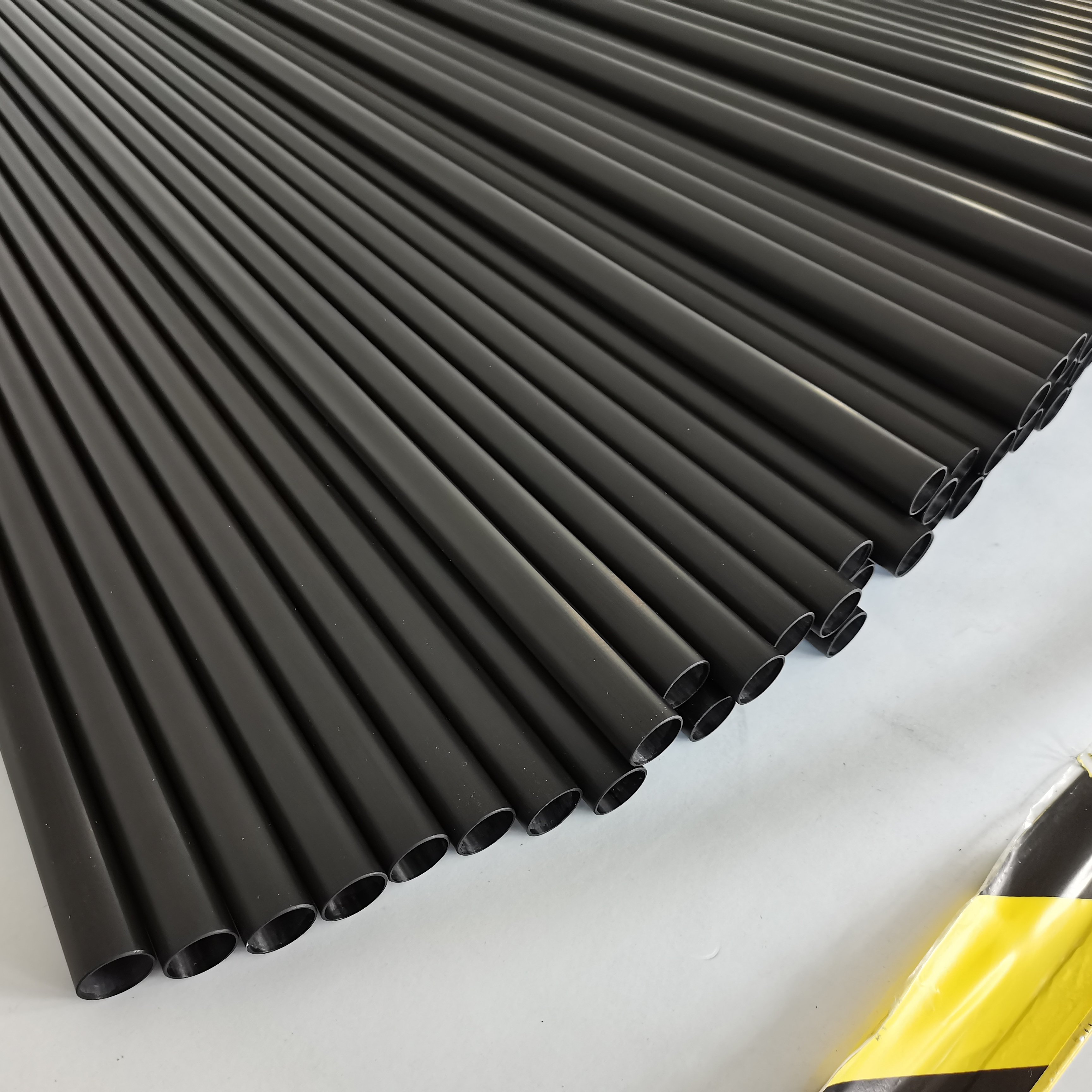conical 12mm silk polished carbon fiber carom shaft forearm tapered carbon tube