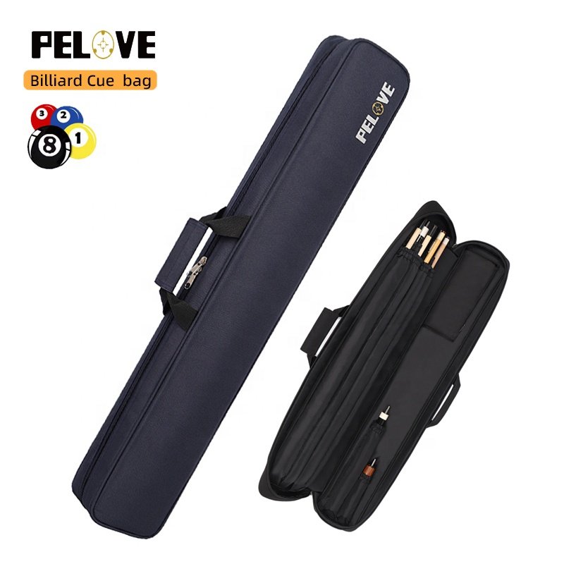 2b4s Oxford Cloth Pool Cue Case High Capacity Billiard Cue Stick Carrying Bag