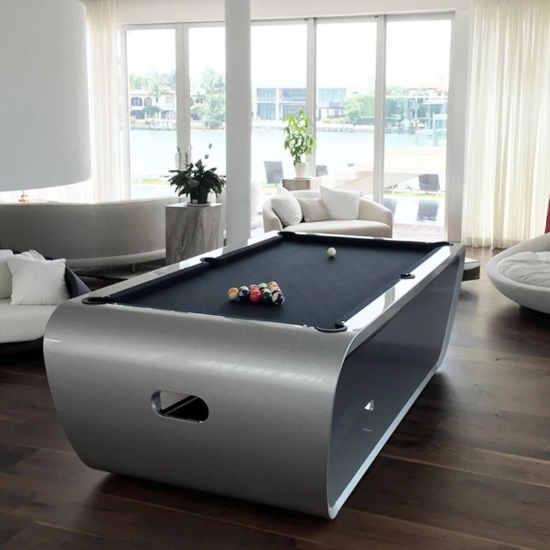 2024 New Design Star Sheng 15 Year Factory Snooker Billiards Modern Style Luxury 9ft 8ft 7ft Stone Billiards Table