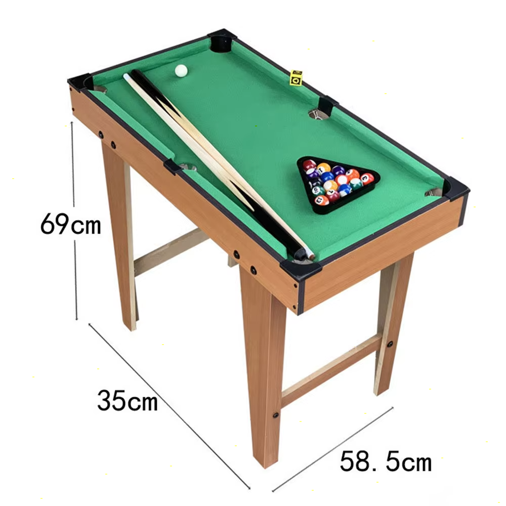 Mini Pool Table 69*35*58cm Small Billiard Table Pool Indoor Home Use Small Billiard Parent-Child Toys